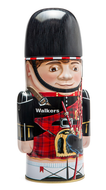 Walkers Piper Tin