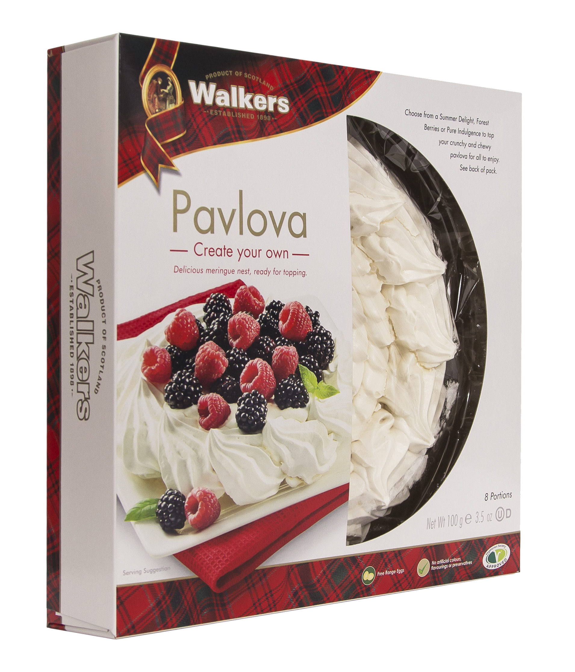 Walkers Pavlova Carton