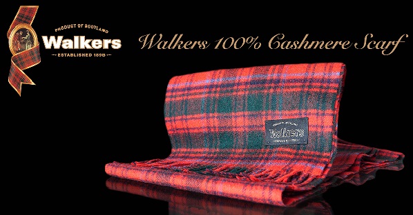 Tartan Cashmere Scarf