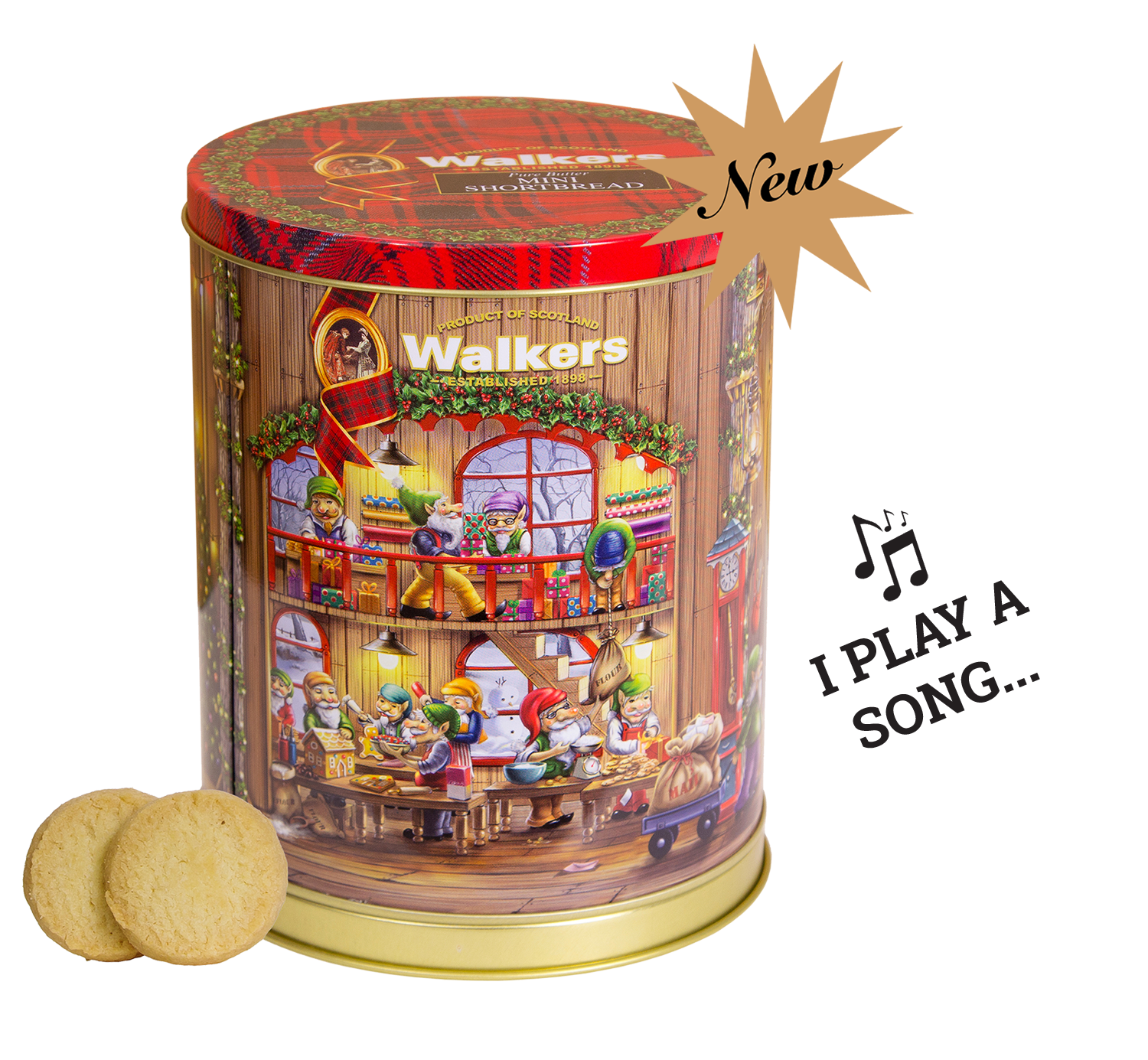 Walkers NEW Musical Tin